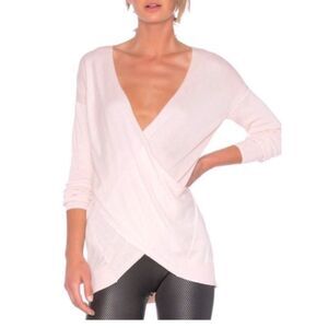 Vimmia Shavasana Reversible Sweater blush  size XL New with tags